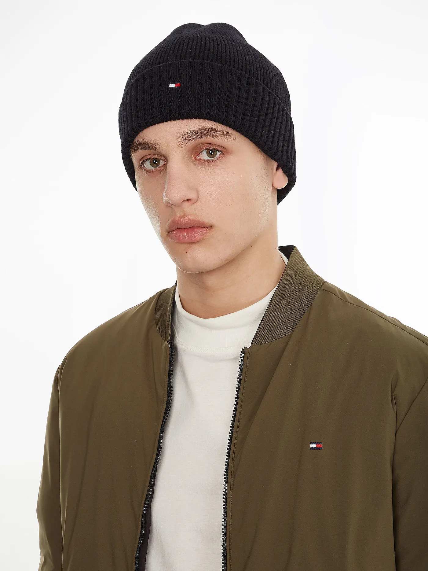 TOMMY HILFIGER | Mütze - Haube | schwarz